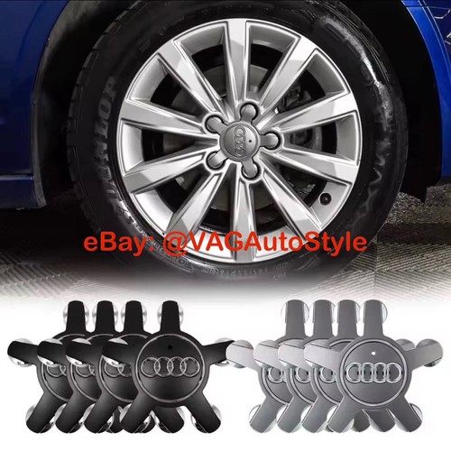 Audi alloy wheel centre caps - alloy,