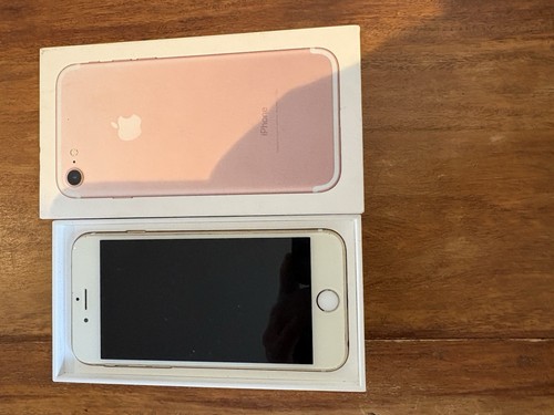 Rose gold iphone - gold, spares