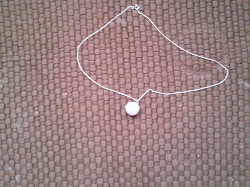 Silver locket a - by, j