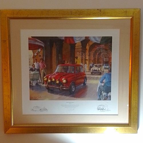 Tony smith framed signed - tony,