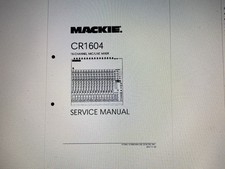 Mackie Cr1604 Service Manual