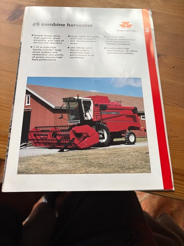 Massey ferguson combine - 26,