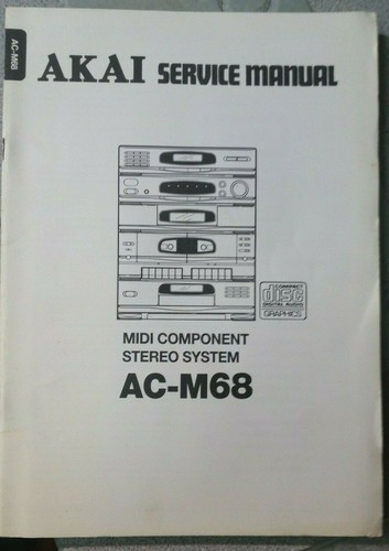 Akai original service manual - akai,