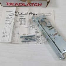 6037  Deadlatch Aluminium Door Lock 1 1/8" Backset  - S72