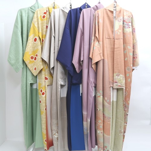 Bundle 6pcs silk kimono robe - kimono,