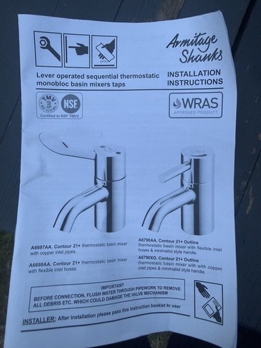 Sink tap armitage - sink,