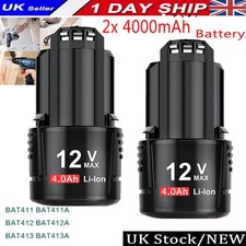 2x 4.0Ah Li-Ion Battery for