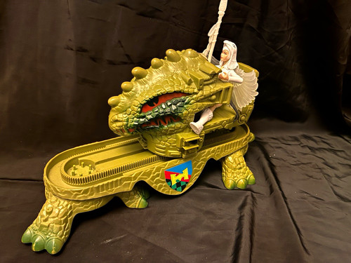 Mattel green dragon walker - mattel,