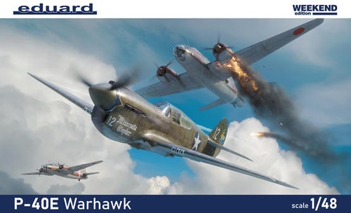 Eduard curtiss p 40e - 1/48,