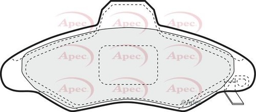 Apec front brake - front,