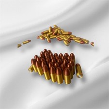 20x 3D Printed Replica lifesize 9mm Bullets For Cosplay Fancydress Or Movie Prop