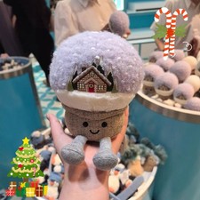 Jellycat Amuseables Snow Globe Plush: Christmas Series With Tags + Dust Bag