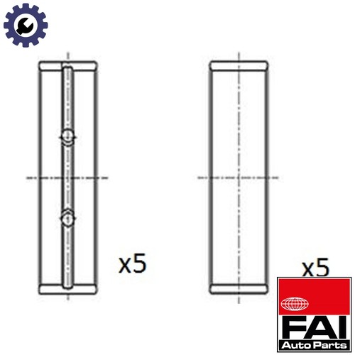 Crankshaft bearing bm1112 std - crankshaft, bm1112-std