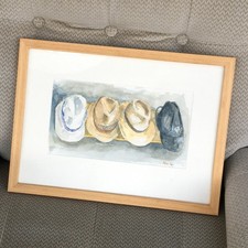 HAND PAINTED BY LOCAL ARTIST- HATS- XMAS GIFT - BUY NOW