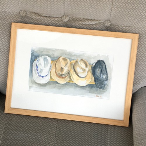 Hand painted local artist - hand, artist-