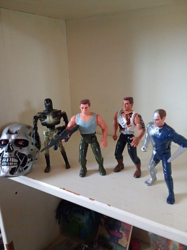 Kenner terminator figures lot - kenner,