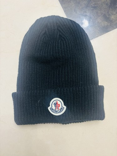 Moncler men wool beanie hat - men's,