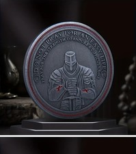 Knight's Templar Red Cross Coin Inspiring Beautiful Commemorative Coin.