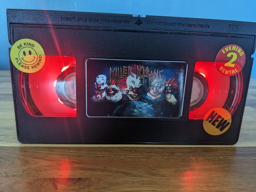 Killer klowns vhs - light, up