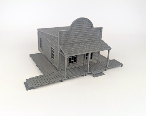 Single storey building - single,