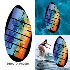 Glossy Wooden Skimboard Water