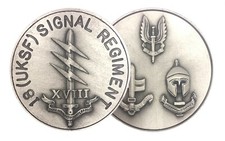 18 (UKSF) Signal Regiment Coin -Special Forces UK Hand Made Original SAS SBS SRR
