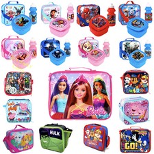 Children's Insulated Lunch Pack Box Bag Kids Boys Girls School Food Picnic Box