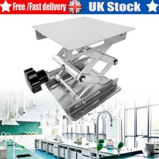 Stainless Mini Lab Lift Lifting Platform Lab Stand Rack Jack Bench Lifter Table