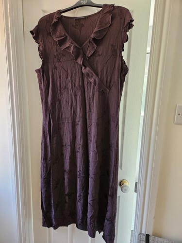 Nwot lovely plum sundress - plum,