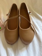 Bloch Girls Tan Leather Tap