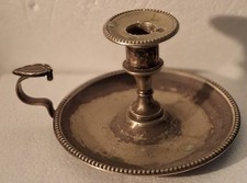 Candle Holder " Wee  Willie  Winkie"  Marks HA EA FA  EPNS 900 REDUCED 