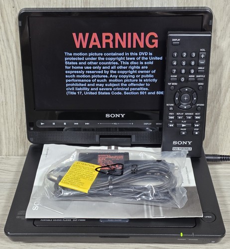 Sony dvp fx950 portable - 9",