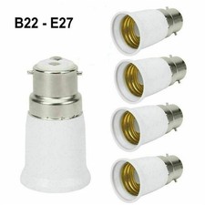 1-10x B22 To E27 Light Socket