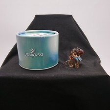 Swarovski Lovlot Milo the Dachshund Puppy Mini Crystal Ornament + Box - 4cm