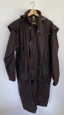 Long Waxed Stockmans Coat