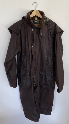Long waxed stockmans coat - waxed,