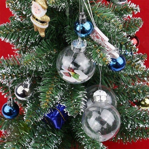 50pcs clear plastic ball - clear,