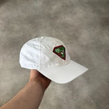 Reindeer Fun Run Baseball Hat Mens USA Embroidered Strapback Cap White