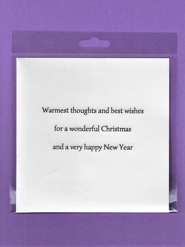 Pack christmas card - of, 10