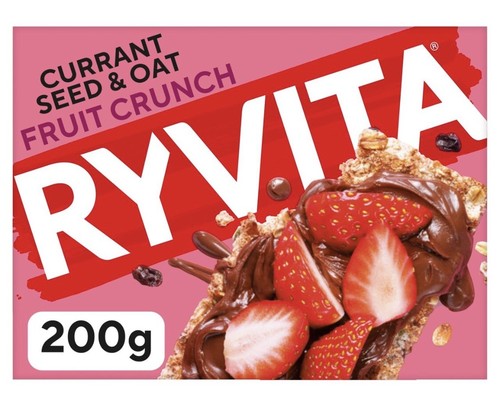 Ryvita fruit crunch crispbread - ryvita,