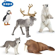 PAPO Wild Animal Kingdom ARCTIC & ANTARCTIC - Choice of 22 animals all with Tags