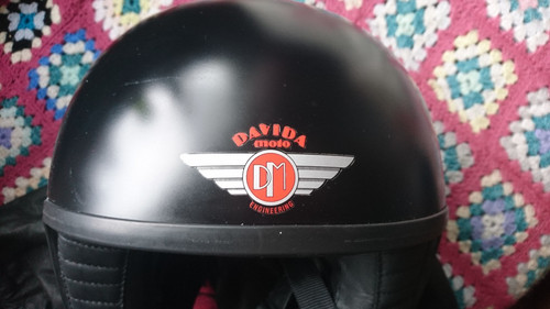 Motorbike helmet open face - helmet,