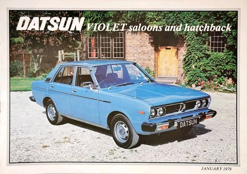 Datsun violet brochure 1979 - violet,