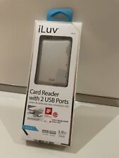 iLuv USB Card Reader Micro SD MS xD CF