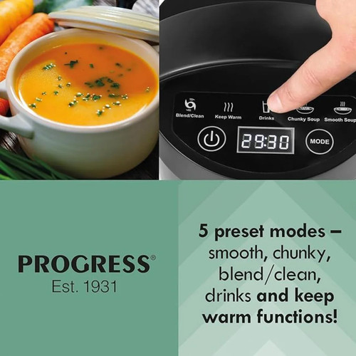 Progress soup maker - soup,