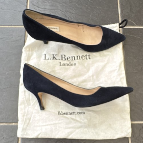 Bennett navy suede - l.k.,