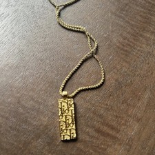 Vintage Dior Necklace Gold