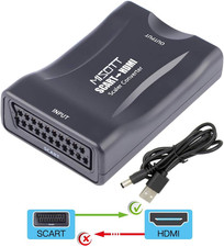 Scart to HDMI Converter for