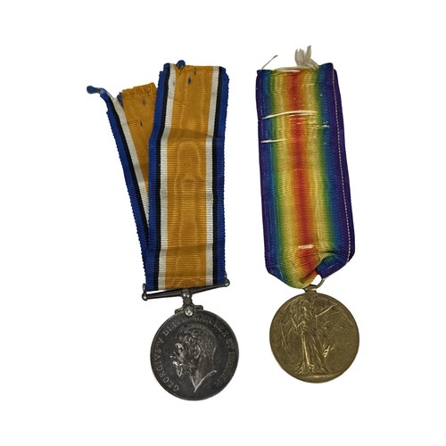 Ww1 war medal pair 33258 - war,