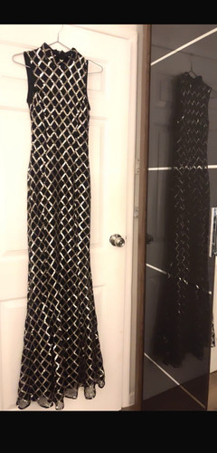 Quiz black velvet sequin - black,
